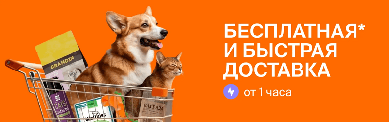 Доставка Четыре Лапы