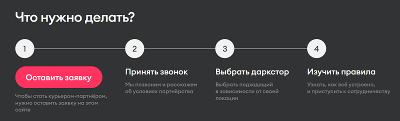 Трудоустройства в Самокат