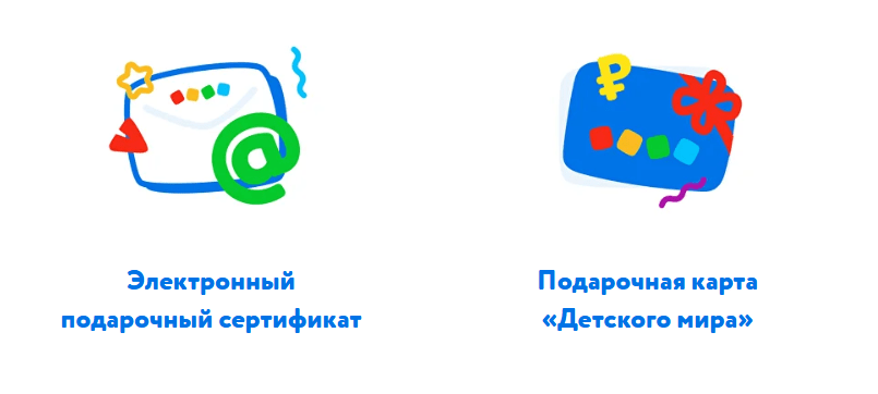Электронный подарочный сертификат