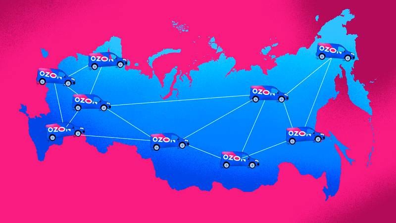 Кластеры доставки Ozon