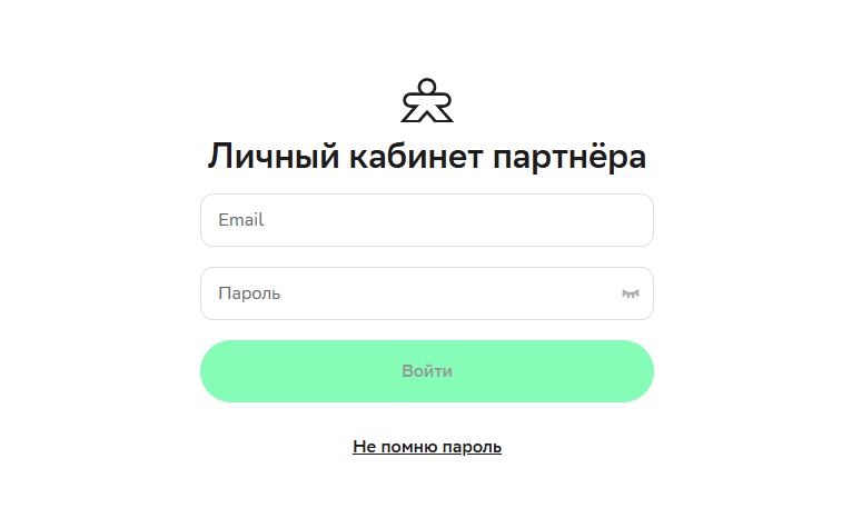 Личный кабинет партнёра Купер Кабинет партнёра Купер