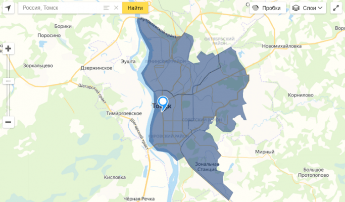 Где в томске можно. Томск зона. Сбермаркет зона доставки. Карта доставки Томск. Особая экономическая зона Томск карта.